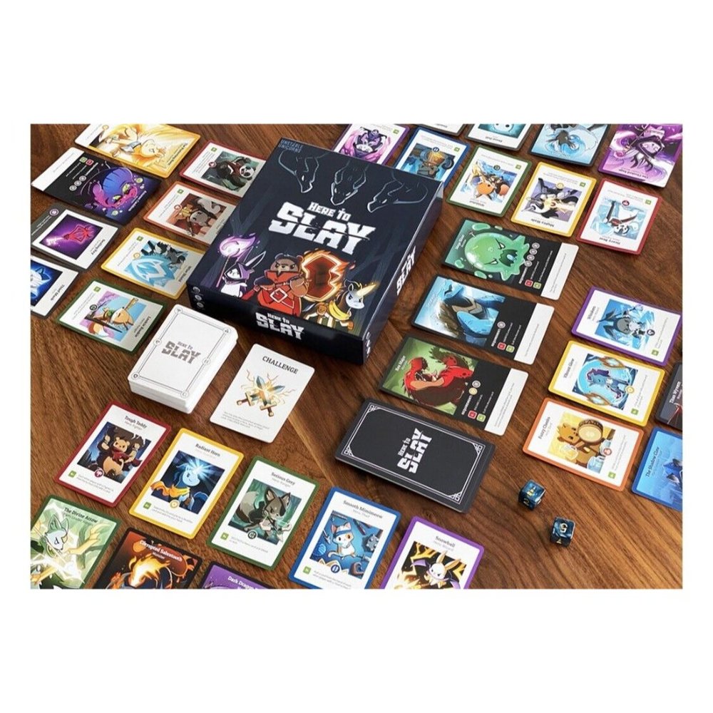Here to Slay Base Card Game Unstable Unicorn Strategy